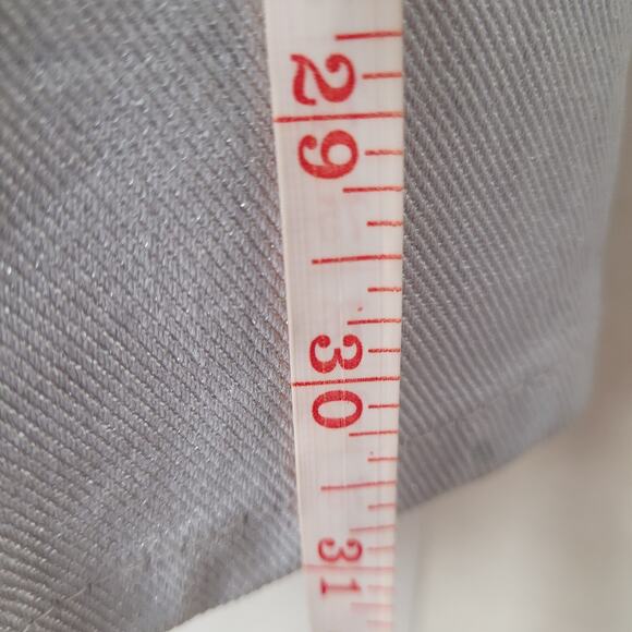 New Zara shimmer blue denim romper size XS futuristic summer glam - Picture 9 of 9